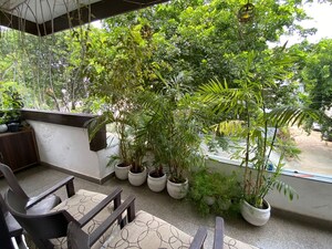 Balcony in  Builder Floor at Sushant Lok I – for Sale