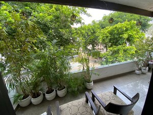 Balcony in  Builder Floor at Sushant Lok I – for Sale