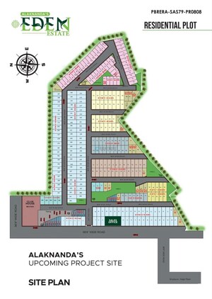  Plot – Exterior View View at Alaknanda Maxxus Eden Estate, Ghazipur - for Sale