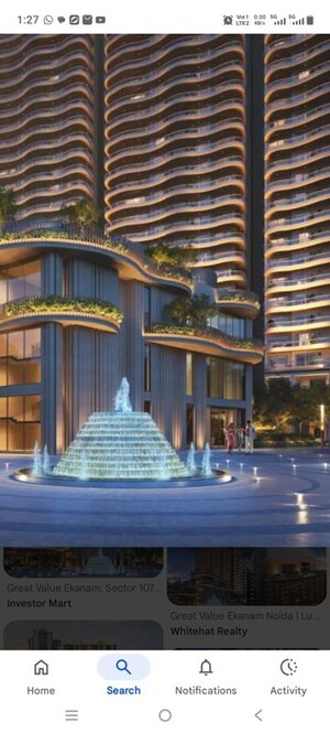 3 BHK Apartment – Exterior View View at Great Value Ekanam, Sector 107 - for Sale