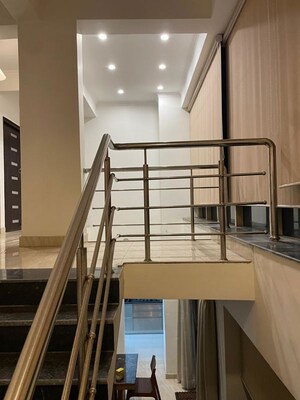 Staircase in 3 BHK Apartment at Gomti Nagar – for Sale