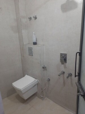 Bathroom in 3 BHK Builder Floor at West Rohtash Nagar – for Rent