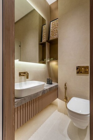 Bathroom in 2 BHK Apartment at Mehta Marquina, Goregaon East – for Sale