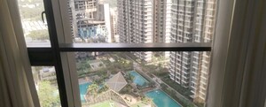 Balcony in 3 BHK Apartment at Lodha Trump Tower, Worli – for Rent