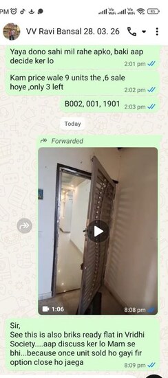 3 BHK + Extra Room Apartment For Sale in VIctoryone Amara