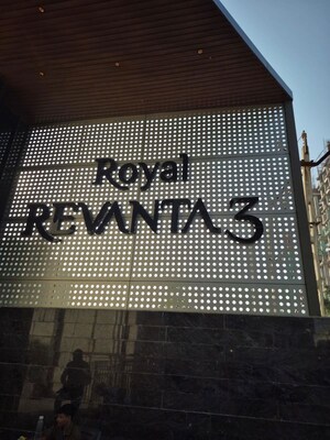 3 BHK Apartment – Exterior View View at Kudasan - for Rent