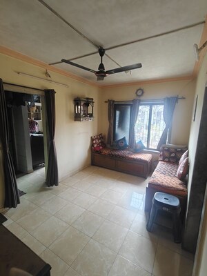 Living Room in 1 BHK Apartment at Shree Ashtavinayak Gruh, Virar East – for Sale
