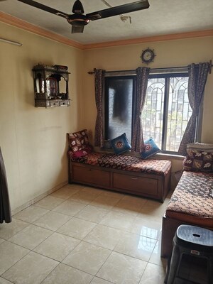 Living Room in 1 BHK Apartment at Shree Ashtavinayak Gruh, Virar East – for Sale