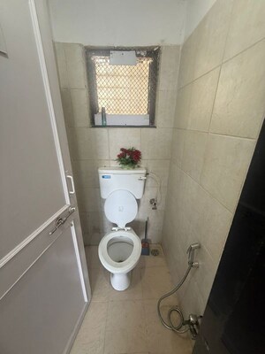 Bathroom in 2 BHK Apartment at Laabh Gloria, Ghodbunder Road – for Rent