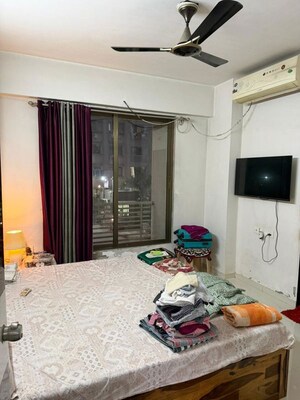 Living Room in 3 BHK Apartment at Kudasan – for Rent