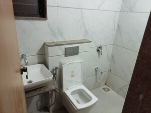 Bathroom in 3 BHK Apartment at Sargasan – for Rent