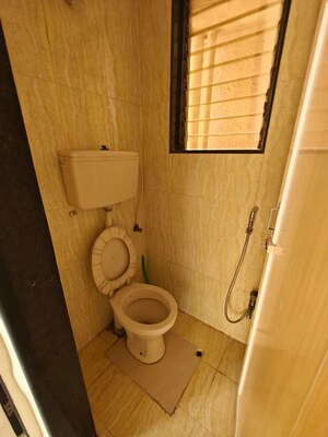 Bathroom in 1 BHK Apartment at Om Prabhu Manohar CHS, Seawoods Sector 50 – for Rent