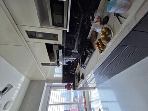 Staircase in 2 BHK Apartment at Cosmos Habitat, Majiwada – for Sale