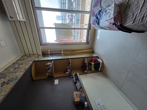 Kitchen in 2 BHK Apartment at Cosmos Habitat, Majiwada – for Sale