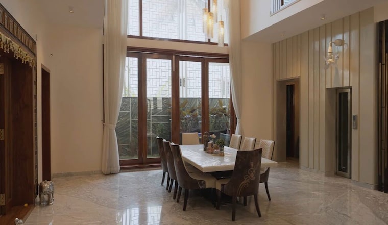 Dining area, soukya road 3 Bedroom 1700 Sq.Ft. Villa In Soukya Road Bangalore 10251681