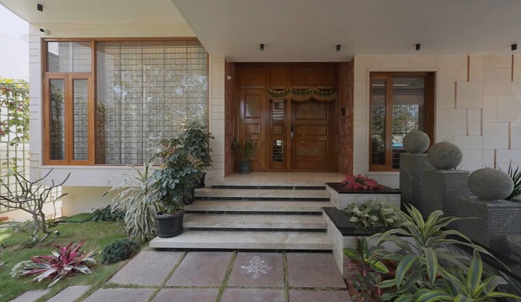 Exterior View, soukya road 3 Bedroom 1700 Sq.Ft. Villa In Soukya Road Bangalore 10251681