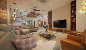 Living Room in 3 BHK Villa at Soukya Road – for Sale