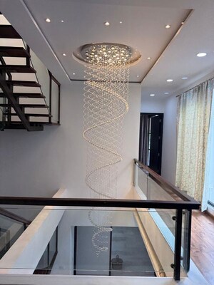 Staircase in 4 BHK Apartment at Pooja First Leaf, Gachibowli – for Rent