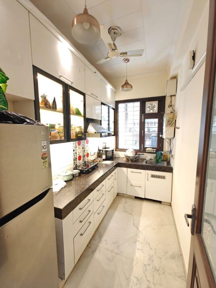 Kitchen, medi city 1 Bedroom 755 Sq.Ft. Builder Floor In Medi City Gurgaon 10251763