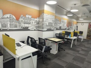 Team Area in  Office Space in IT/SEZ at Cyber Tower, Madhapur – for Rent