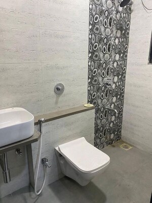 Bathroom in 1 BHK Apartment at Khar West – for Rent