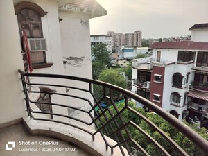 Staircase in 3 BHK Apartment at Levana The Grand Bharawan, Hazratganj – for Rent