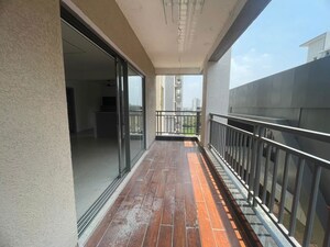 Building Lobby in 3 BHK Apartment at SRR Sriram River View, Narsingi – for Rent