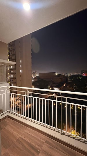 Balcony in 4 BHK Apartment at Experion Capital, Vibhuti Khand – for Rent