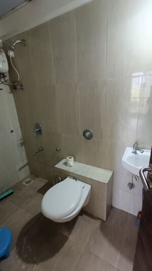Bathroom in 2 BHK Apartment at Sahajanand Arista, Goregaon West – for Rent