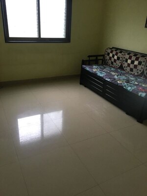 Living Room in 1 BHK Apartment at Kadam Kohinoor Residency, Wakad – for Rent