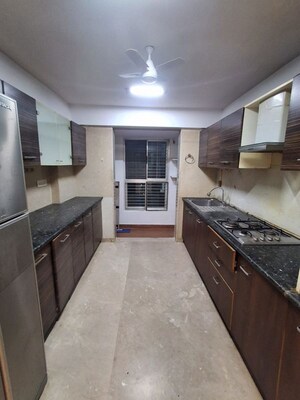 Kitchen in 4 BHK Apartment at Khar West – for Rent