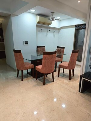 Dining area in 3 BHK Apartment at Khar West – for Rent