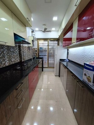 Kitchen in 3 BHK Apartment at Khar West – for Rent