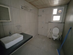 Bathroom in 3.5 BHK Apartment at Prestige High Fields, Gachibowli – for Rent