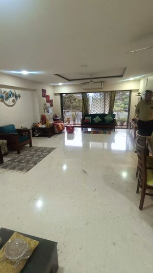 Living Room in 3 BHK Apartment at Ekta Panorama, Chembur – for Rent
