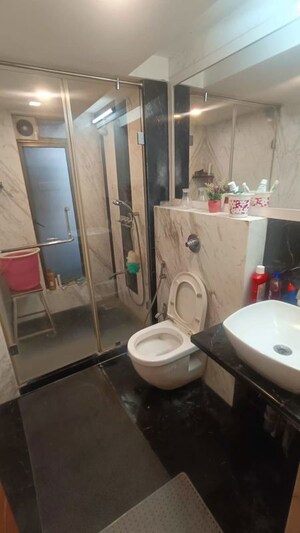 Bathroom in 3 BHK Apartment at Ekta Panorama, Chembur – for Rent
