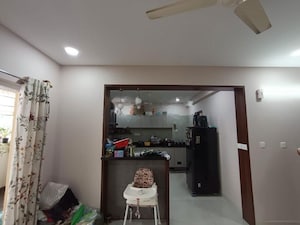 Living Room in 3 BHK Apartment at GHR Titania, Kondapur – for Rent