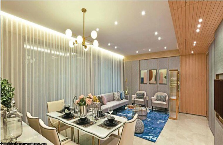 Living Room, rustomjee-verdant-vistas 3 Bedroom 1191 Sq.Ft. Apartment In Majiwada Thane 10252588
