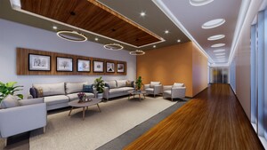 Living Room in 3 BHK Apartment at 6 Castle, Baner – for Sale