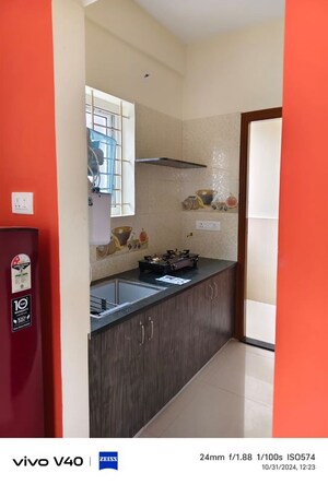Kitchen in 1 BHK Apartment at Vasanth Nagar – for Rent
