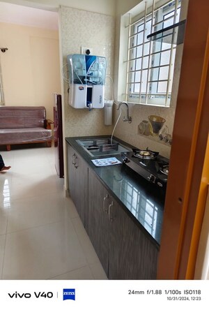 Kitchen in 1 BHK Apartment at Vasanth Nagar – for Rent
