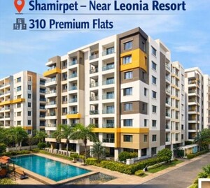 2 BHK Apartment For Sale in Shamirpet