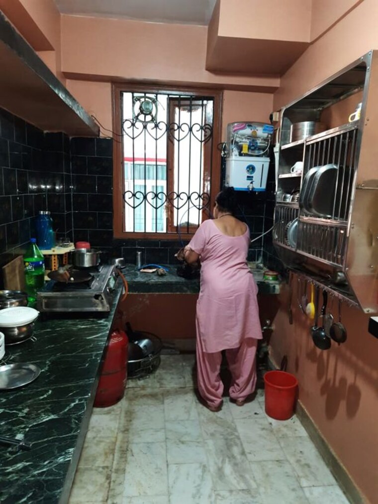 Kitchen, kadamkuan 3 Bedroom 1300 Sq.Ft. Apartment In Kadamkuan Patna 10252675