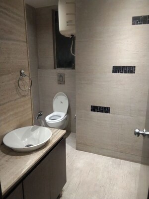 Attached Bathroom in 3 BHK Apartment at Panchsheel Enclave – for Rent