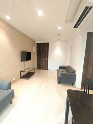 Living Room in 1 BHK Apartment at Durgashram CHS, Andheri East – for Rent