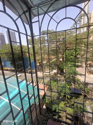 Balcony in 1 BHK Apartment at Kabir Ashram Apartment, Lower Parel – for Rent