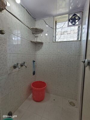 Bathroom in 1 BHK Apartment at Kabir Ashram Apartment, Lower Parel – for Rent
