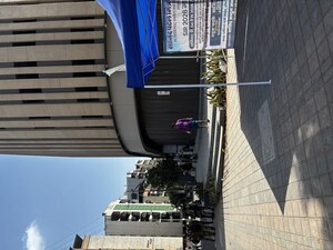 Staircase in 3.5 BHK Apartment at Platinum Parksyde, Kharghar Sector 30 – for Rent