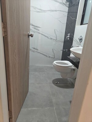 Bathroom in 3 BHK Apartment at Dheeraj Darshan, Jogeshwari East – for Rent