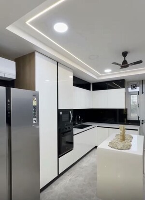 Kitchen in 4 BHK Builder Floor at Sector 65 – for Sale